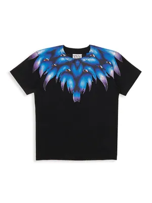 Little Boy's & Blue Monster Wings T-Shirt