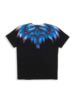 Little Boy's & Blue Monster Wings T-Shirt