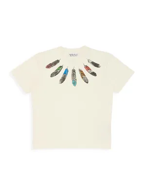 Little Boy's & Feathers Neckline T-Shirt