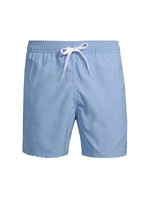 Drawstring Swim Trunks