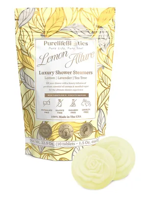 Lemon Allure Shower Steamers (Rose)