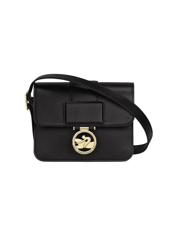 Small Box-Trot Leather Crossbody Bag