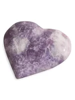 Lepidolite Heart Crystal