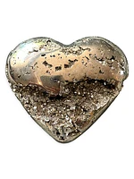 Pyrite Heart Crystal