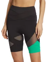 Criss Cross Bike Shorts