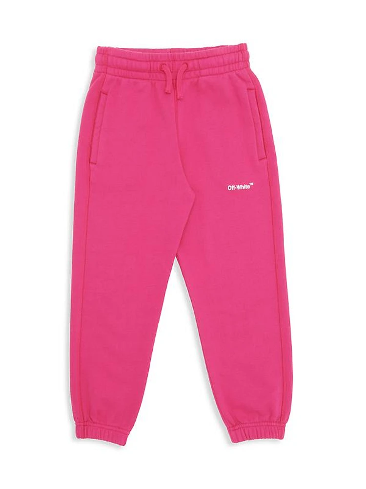 Little Girl's & Girl's Rubber Arrow Sweatpants