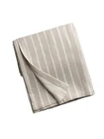 Meadow Stripe Cotton-Linen Blanket