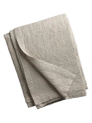 River Cotton-Linen King Blanket