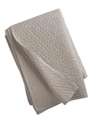 Dawn Diamond Quilted King Coverlet