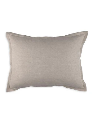 Rain Natural Herringbone Hemp Pillow