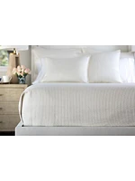 Retro Ivory Quilted Coverlet