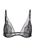 Honeycomb Lace Triangle Bra