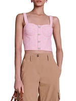 Tweed Crop Top