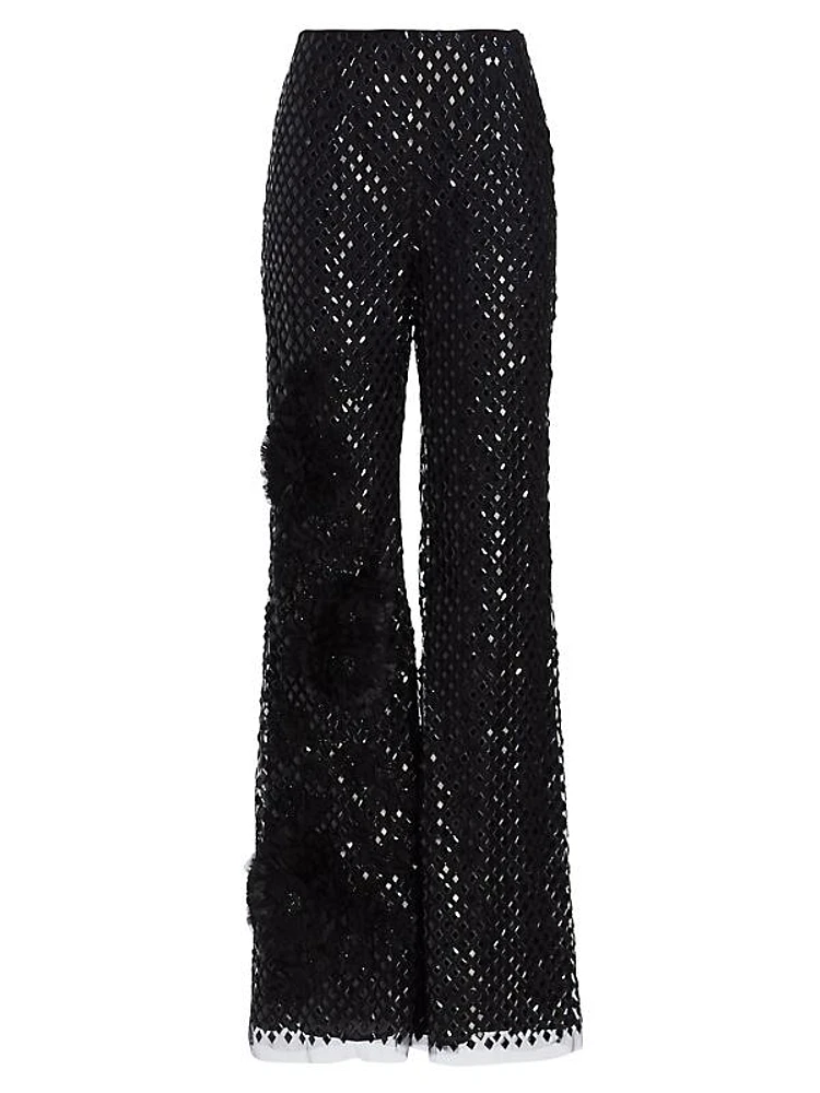 Sequined Party Pants