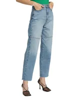 Ms. Triarchy Cut-Off Jeans