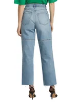 Ms. Triarchy Cut-Off Jeans