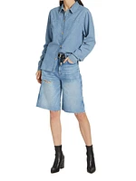 Rancho Denim Bermuda Shorts