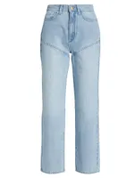 Stirrup High-Waisted Jeans