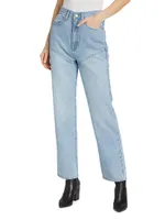 Stirrup High-Waisted Jeans