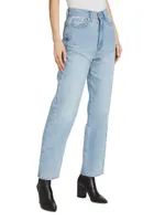 Stirrup High-Waisted Jeans