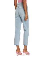 Sabine Modern Ankle Straight High-Rise Jeans