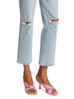 Sabine Modern Ankle Straight High-Rise Jeans