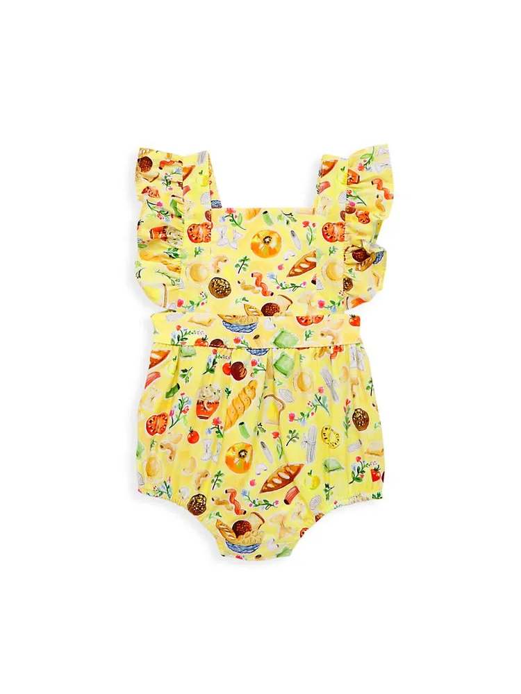 Baby's & Little Girl's Carbo Load Bubble Romper