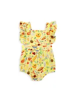 Baby's & Little Girl's Carbo Load Bubble Romper