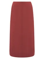 Evan High-Waisted Midi-Skirt