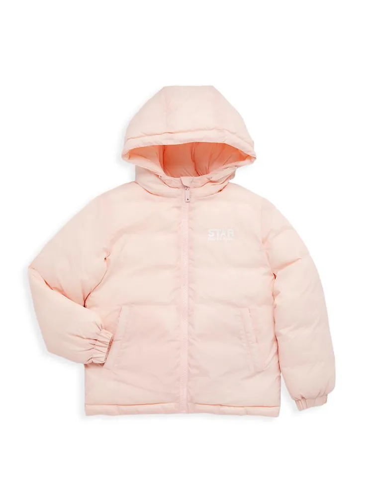 Little Girl's & Star Logo Puffer Jacket