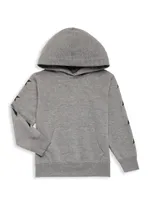 Little Kid's & Hooded Star Sweatshirt