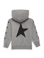 Little Kid's & Hooded Star Sweatshirt