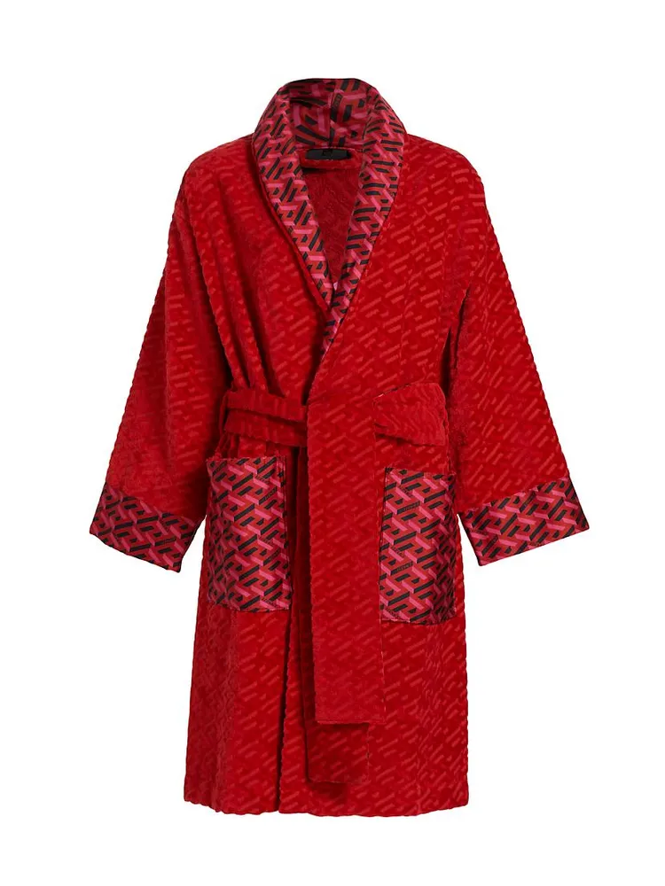 La Greca Signature Long Bathrobe