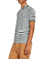 Short-Sleeve Cotton Polo Shirt