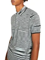 Short-Sleeve Cotton Polo Shirt