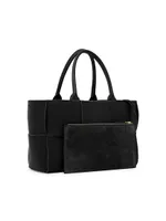 Small Arco Leather Tote
