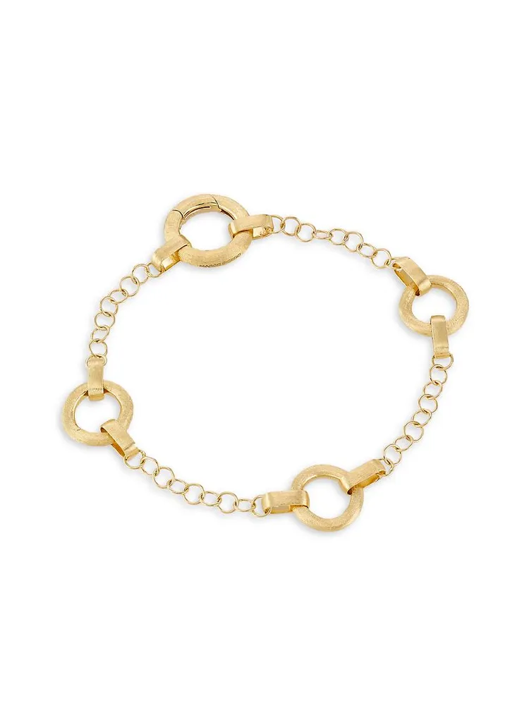 Jaipur 18K Yellow Gold Station Bracelet