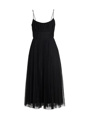 Tulle Midi-Dress