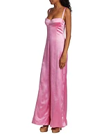 Silk Wide-Leg Jumpsuit