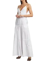 April Tiered Gathered Maxi Dress