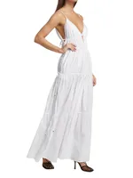 April Tiered Gathered Maxi Dress