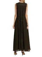 Emmy Pleated Tent Dress