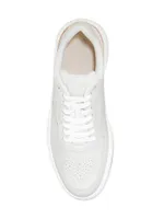 Crossover Leather Sneakers