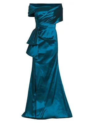 Satin Taffeta Gown