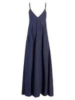 Seamed Slip Dress