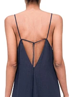 Seamed Slip Dress