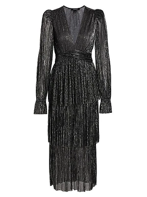 Marais Sequin Knit Midi-Dress