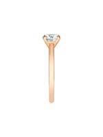 DB Classic 18K Rose Gold & 1 TCW Brilliant-Cut Natural Diamond Engagement Ring