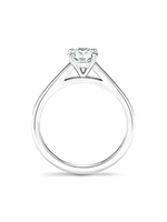 DB Classic Platinum & 0.7 TCW Brilliant-Cut Diamond Ring