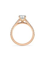 DB Classic 18K Rose Gold & 1.31 TCW Diamond Engagement Ring